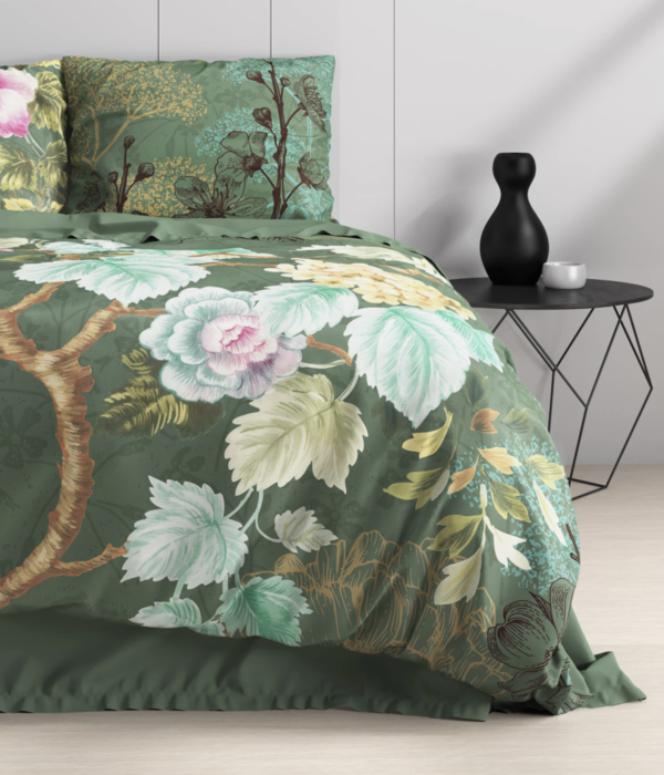 Chanda Olivengrøn - 100% bomuld