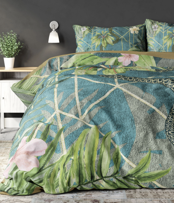 Palmetræsgrøn - 80% bomuld / 20% polyester