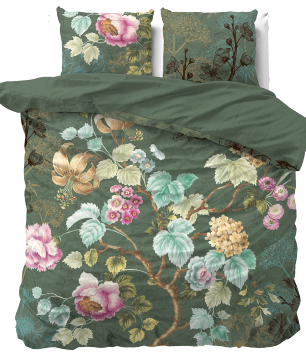 Chanda Olivengrøn - 100% bomuld