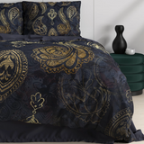 Jamie Blå - 100% bomuldssatin