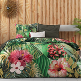 Mentha grøn - 100% bomuldssatin