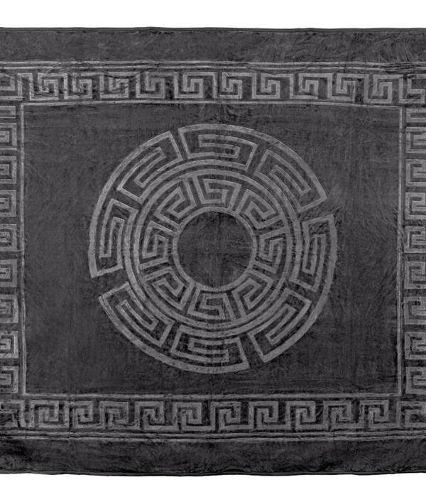 Luksuriøst tæppe -  Antracit