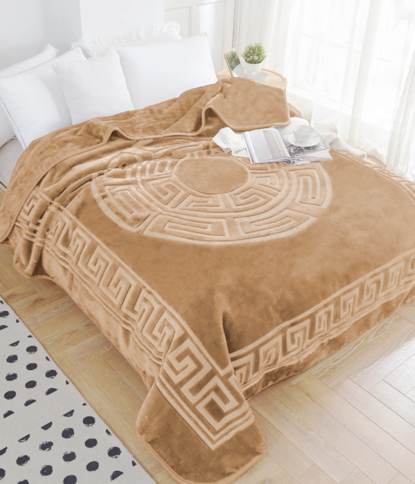 Luksuriøst tæppe -  Creme