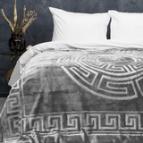 Luksuriøst tæppe -  Grå