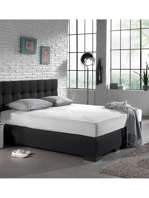 Fitted sheet jersy white