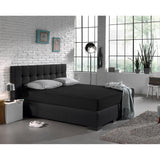 Fitted sheet jersy black